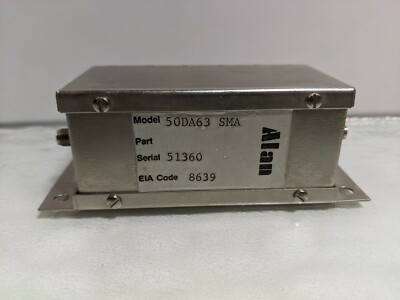 Alan RF Programmable Attenuator 50DA63 SMA 0 - 63 dB DC - 1000 MHz 50 Ohms 0.5 W