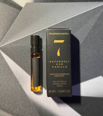 7 - Patchouli, Oud, Vanilla - Rosendo Mateu - 2 ml - Herstellerprobe