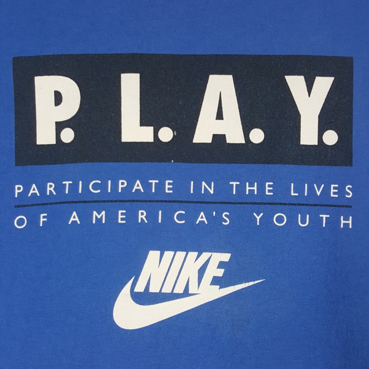 Vtg 90s Nike Play T-Shirt XL Tennis Championships Oregon