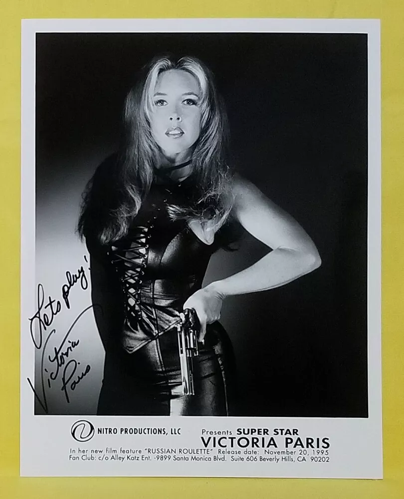 Pram Xxx Ph0t0 - Victoria Paris Signed Photo 8x10 Promo Autographed XXX Porn Adult Actress  RARE | eBay