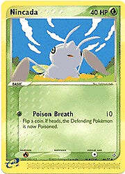 Pokemon EX Dragon  66/97 Nincada Card