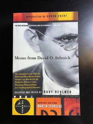 MEMO FROM DAVID O. SELZNICK : THE CREATION OF ''GONE WITH **BRAND NEW**