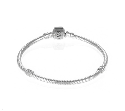 Genuine Pandora Stirling Silver Bracelet with Pandora Clasp 590702HV - 第 1/4 張圖片