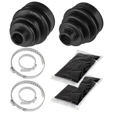 Front Axle Inner Outer CV Boot Kit for Yamaha Rhino 660 YXR660F 4X4 2004-2007
