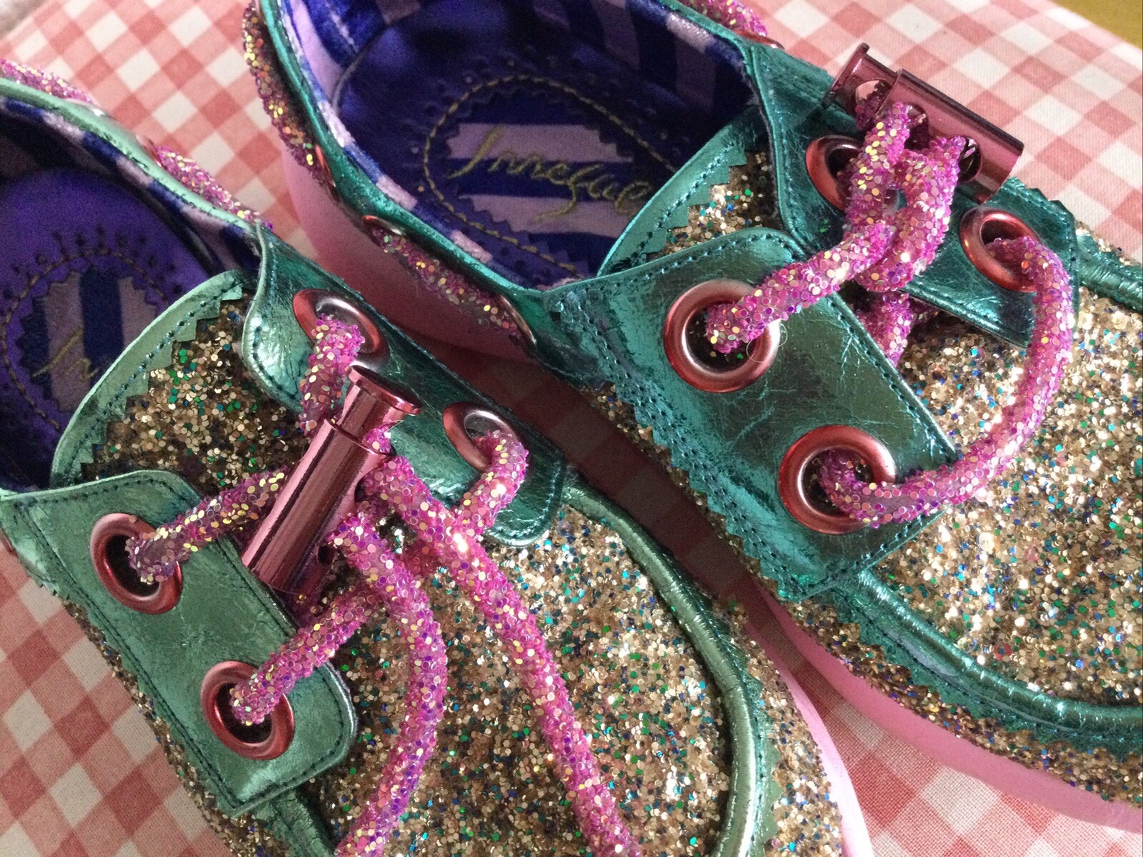 Irregular Choice Multi Sparkle Trainers. Sparkle … - image 6