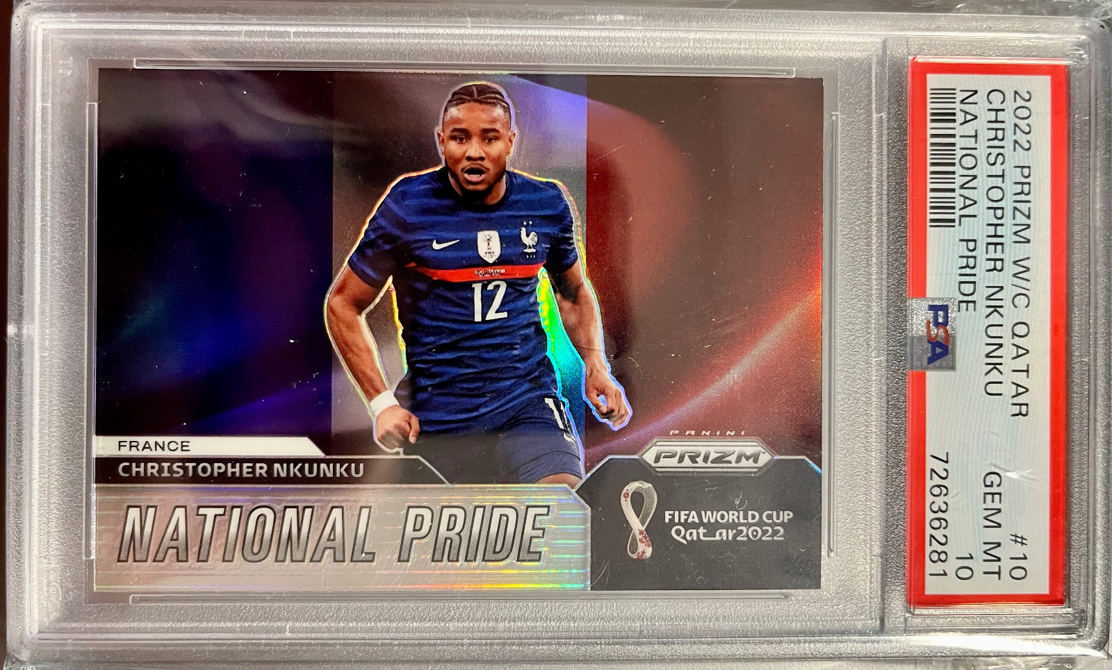 クリストファー・エンクンク PANINI PRIZM #10 CHRISTOPHER NKUNKU PANINI PRIZM #10