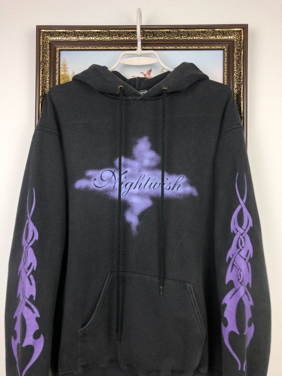 24時間限定タイムセール Band Hoodie Once Nightwish 2000's Vintage Jacket Print Over ミュージシャン