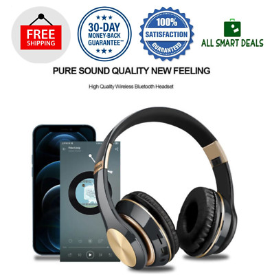 Audifonos De Diadema Inalambricos Bluetooth Para Conectar Celular