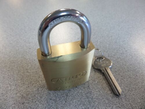ABUS 83/45-410 CORBIN L4 KEYWAY REKEYABLE BRASS PADLOCK - Picture 2 of 8