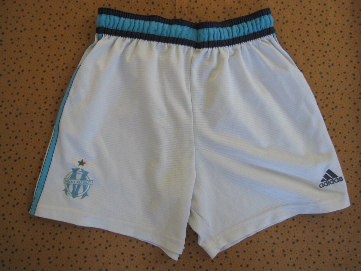 Short Adidas Olympique de Marseille OM Blanc Vintage Football soccer 42
