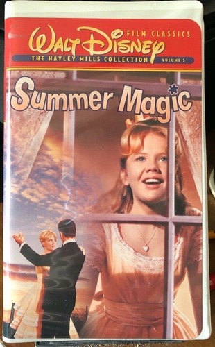 WALT DISNEY'S SUMMER MAGIC with Hayley Mills VHS ~ Pre-Owned