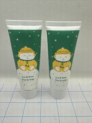 Avon Basics Care Deeply Aloe Let It Snow Body Lotion 1.5 Oz Vintage 2000 Holiday