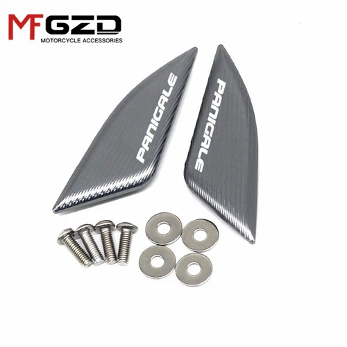 For PANIGALE V4 V4S V4R Windscreen Rear Mirror Hole Cover Driven Mirror Cap - Picture 2 of 7
