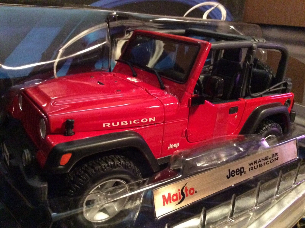 Maisto Jeep Red Diecast & Toy Vehicles for sale | eBay