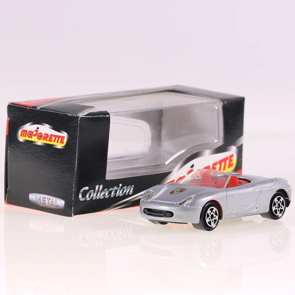 Majorette 269 Porsche Boxster 1/60 Gris avec boîte - Photo 1/4