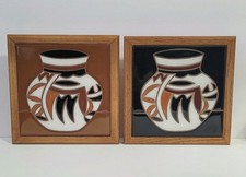 Vintage Arius Framed Tile Art -Wall Hanging/ ...