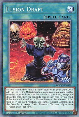 Fusion Draft DOOD-EN070 1st Edition Doom of Dimensions NM