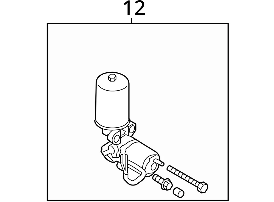 2014-2023 NISSAN ARMADA 5.6L 4X4 HYDRAULIC BRAKE BOOSTER W/BRAKE PUMP &RESERVOIR - Image 4 of 4