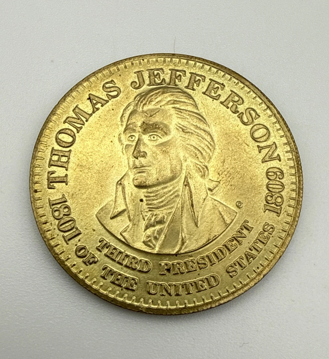 Las mejores ofertas en Moneda de Thomas Jefferson en medallas