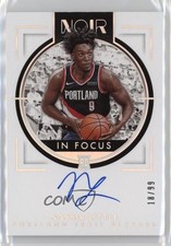 2019-20 Panini Noir In Focus Signatures 18/99 Nassir Little #IF-NAS Auto 0eo6