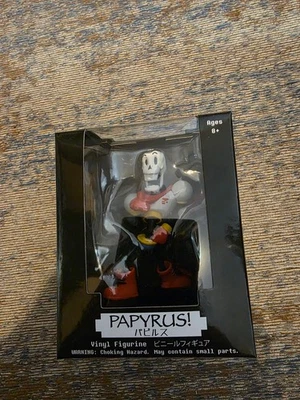HAPPY WORKER Undertale Little Buddies Papyrus Vinyl Figure Official brand new