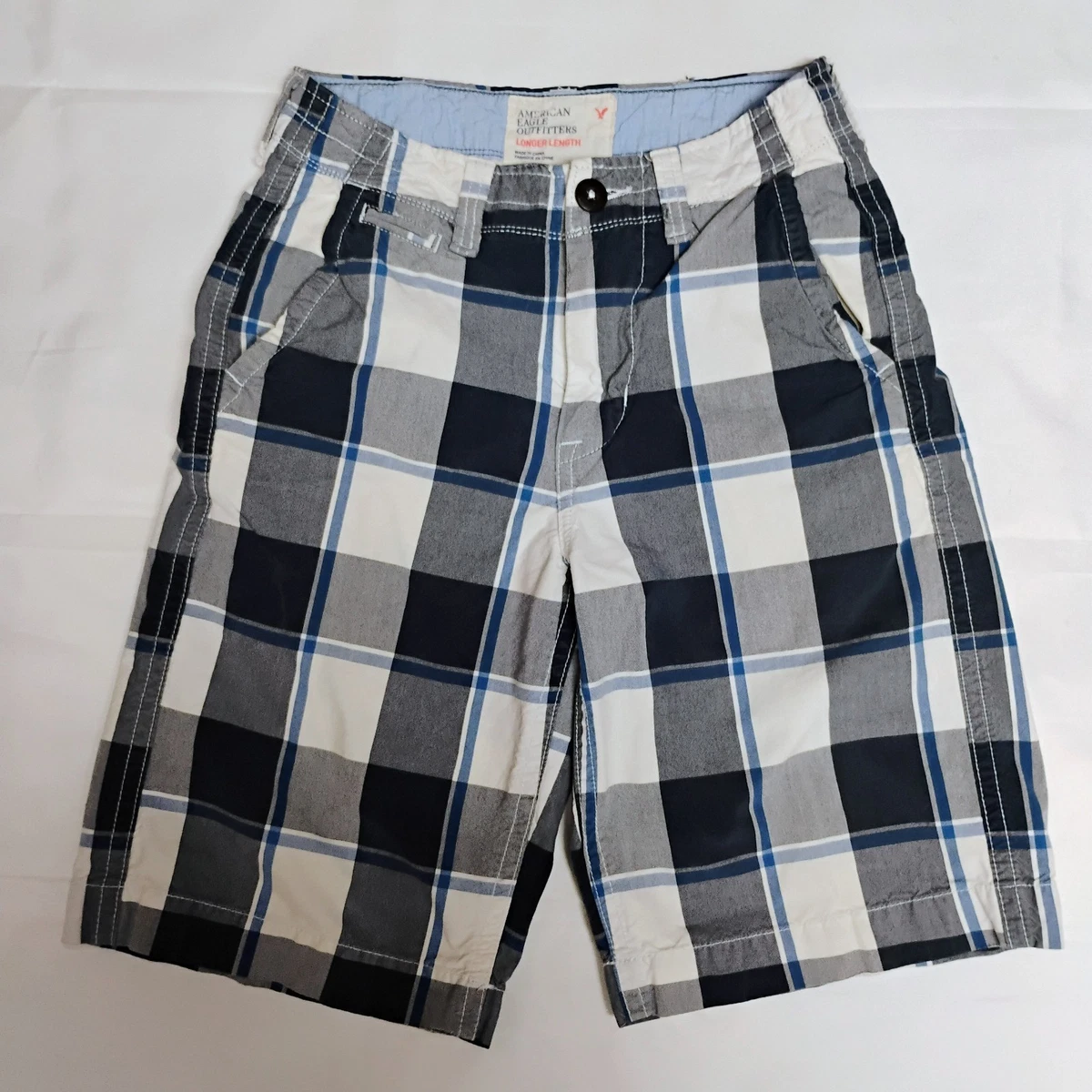 Jack & Jones - Ensemble de pyjama à carreaux - Blanc et bleu