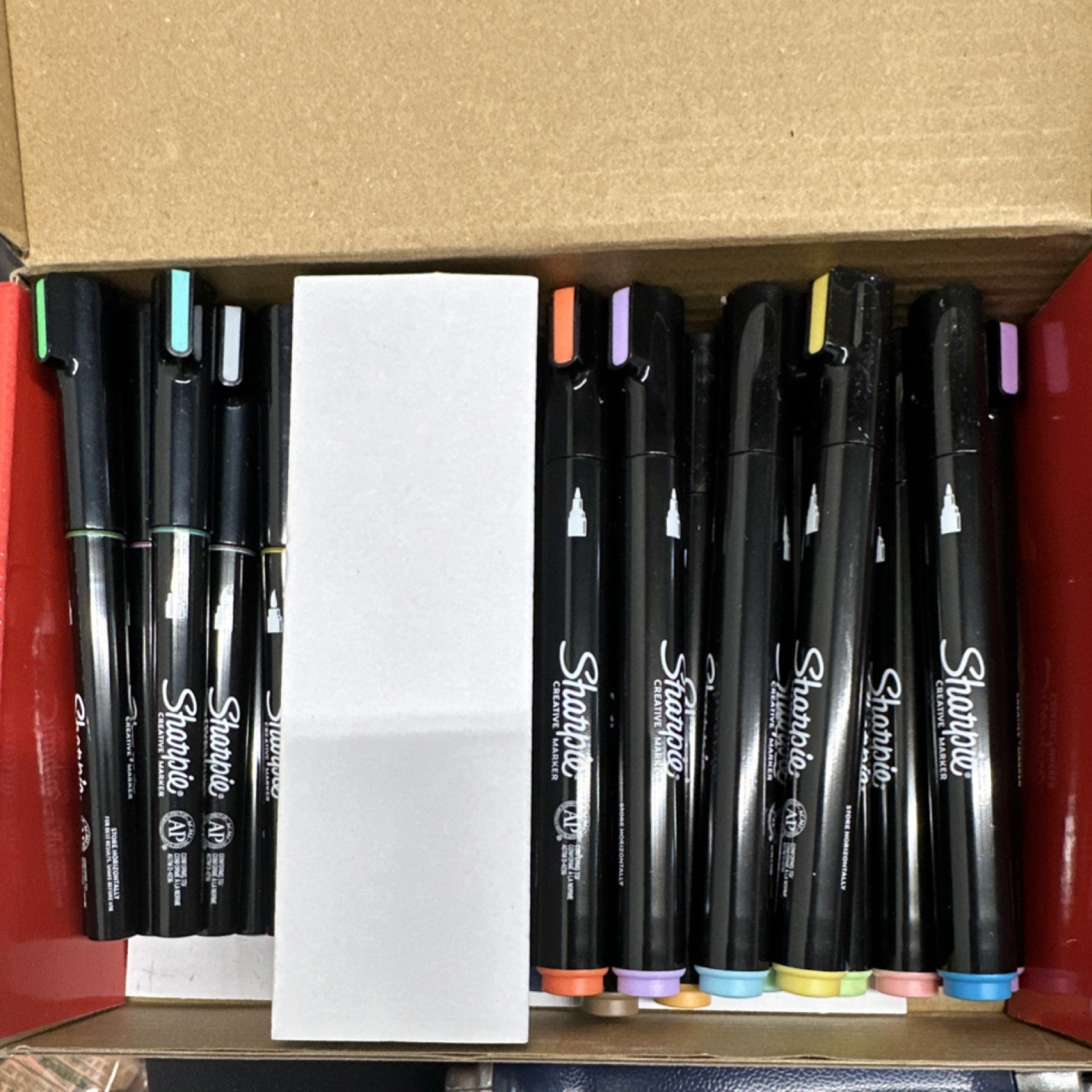 Assorted Colors 24 Set Bullet And Brush Tip