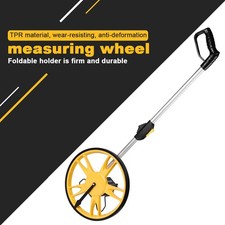 Foldable Mechanical Distance Measuring Wheel Measure Road Land Builders Workers✈