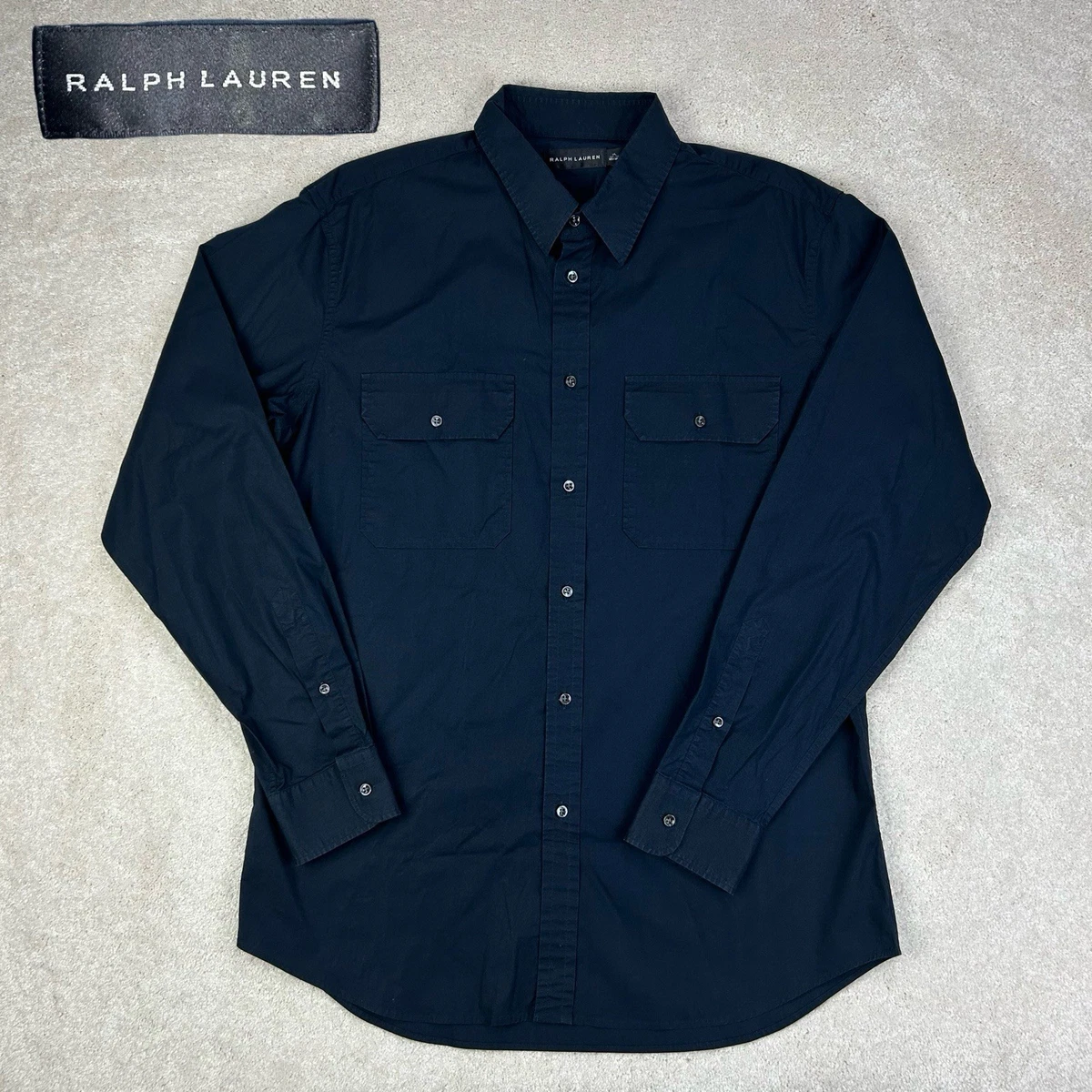 Ralph Lauren Black Dress Shirts for Men for sale | eBay