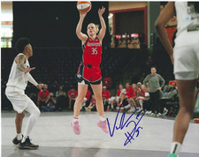 JULIE VANLOO Signed 8.5 x 11 Photo Signed REPRINT Basketball WNBA Mystics Sparks