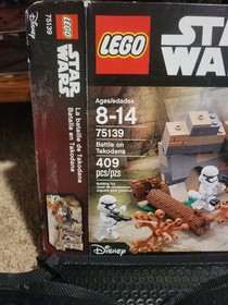 LEGO Star Wars: Battle On Takodana (75139) Opened & Missing 5 Mini Figs