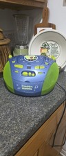 RARE 2004 SpongeBob CD/Tape Player Radio Boombox Portable