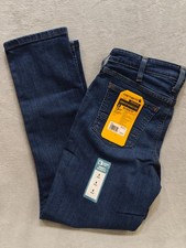 Carhartt Women  s Rugged Flex Jeans 4 Short Relaxed Fit BD5383 30x28.5 NWT