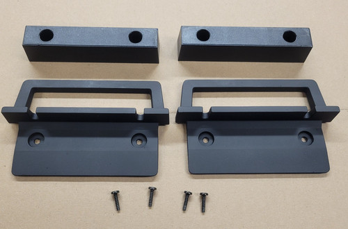 Sansui TU-717 Rack handles and bumper set
