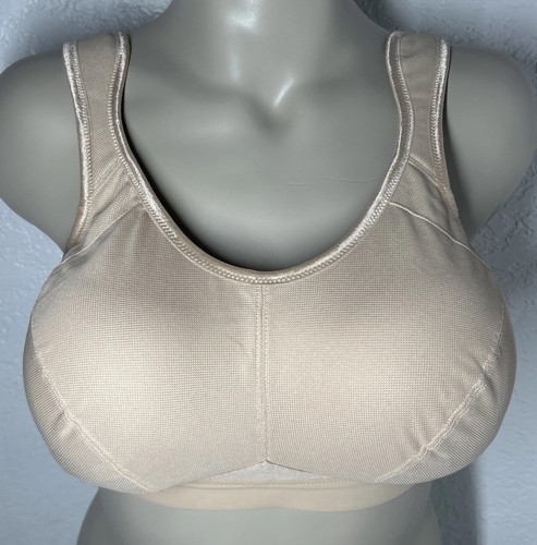Anita Active Extreme Control Sports Bra 46B Wireless Non-Padded Desert Beige