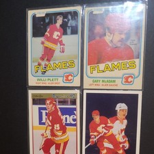 1981-82 O-Pee-Chee #35 Willi Plett - Flames