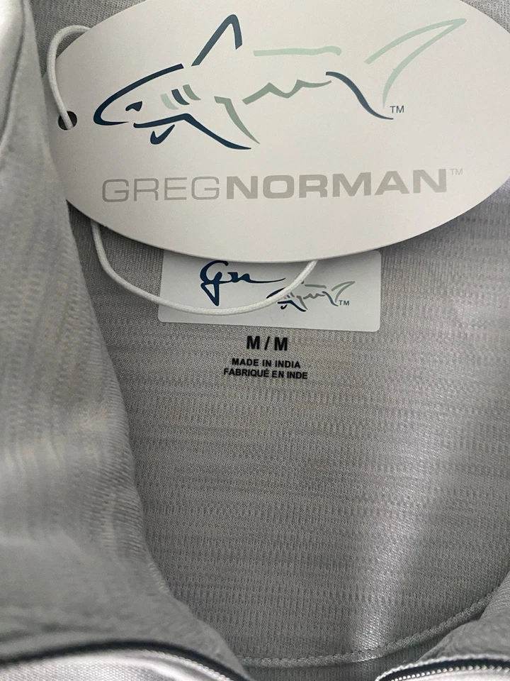  Pullover Greg Norman Trump Golf Mujer Media Cremallera Simulado Nuevo con Etiquetas Talla Pequeña Foto 3 de 4