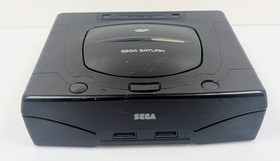 Sega Saturn Console Bundle w/ Ecplise Stick - Working - Disc Tray Door Issue
