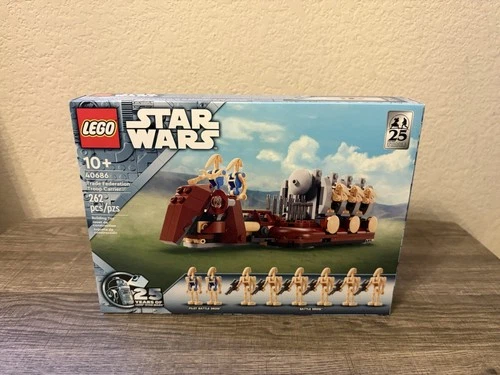LEGO 40686 STAR WARS Trade Federation Troop Carrier 262 Pcs GWP New NIB Retired