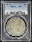 1923-S $1 Peace Silver Dollar PCGS AU 50