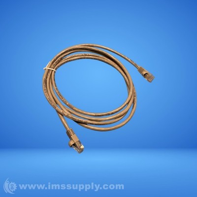 Eltop Electronics Grey 350 MHz Cat 5 Ethernet Patch Cable FNIP