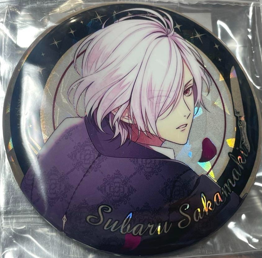 Japanese Anime Diabolik Lovers Big Can Badge Subaru Sakamaki