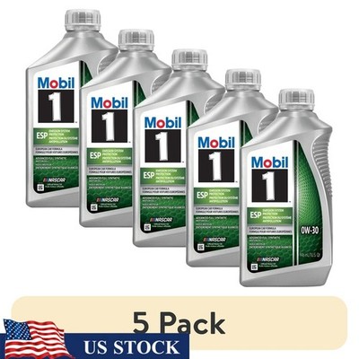 Full Synthetic 0W-30 Motor Oil Diesel Engine DPF CAT Protection Fuel Economy New