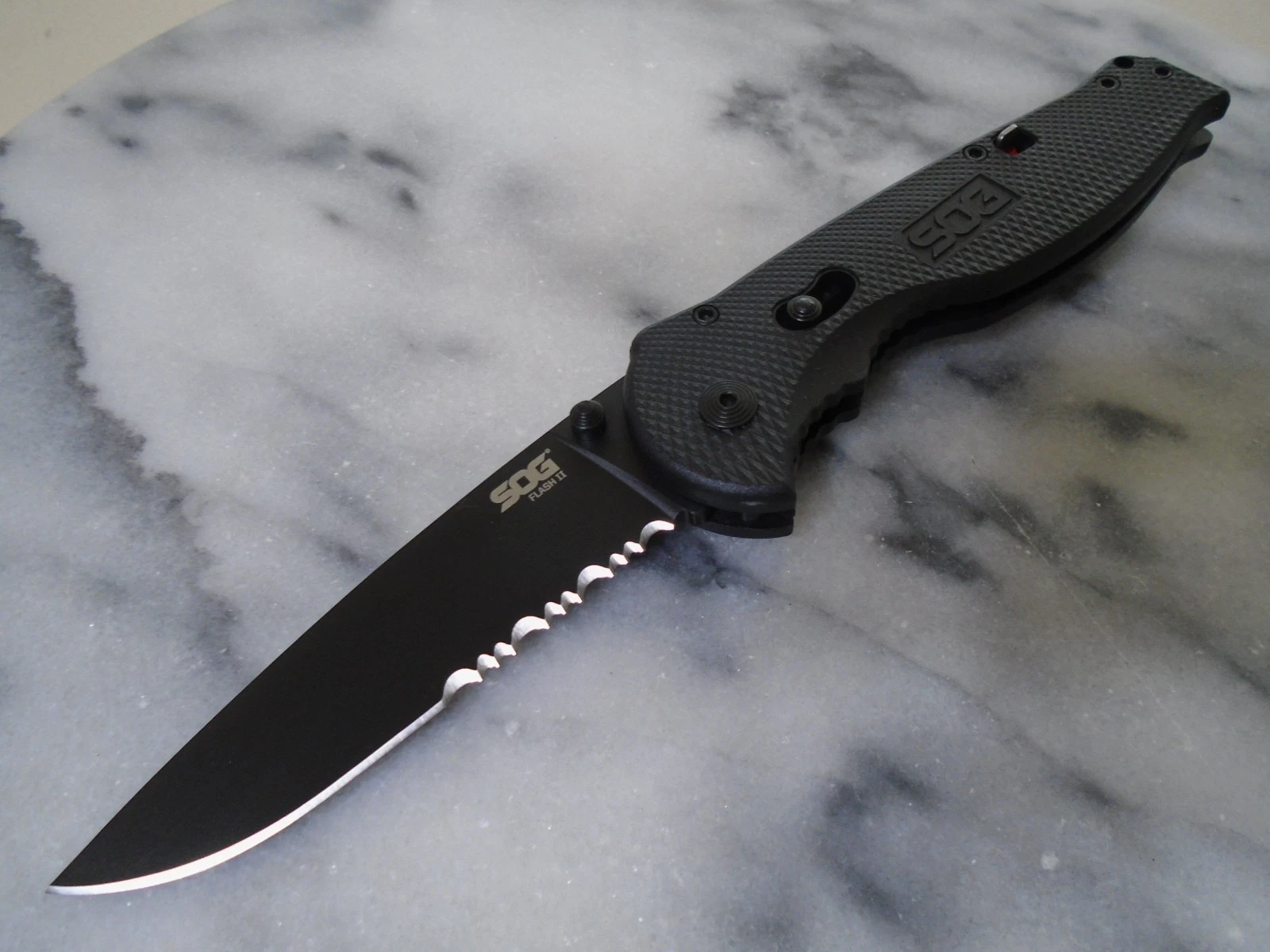 SOG Flash II Assisted Open Pocket Knife Arc Lock Folder Aus-8 TFSA-98-42-102 New - product detail image 1