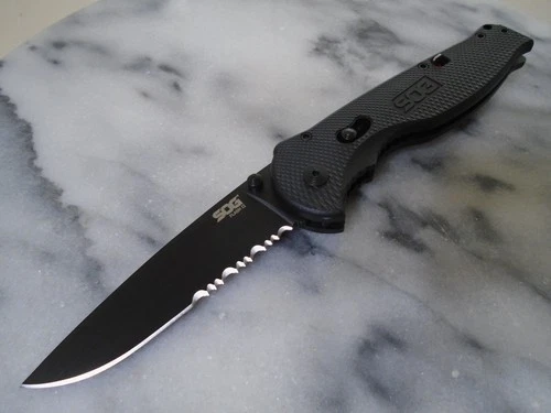 SOG Flash II Assisted Open Pocket Knife Arc Lock Folder Aus-8 TFSA-98-42-102 New - product listing photo