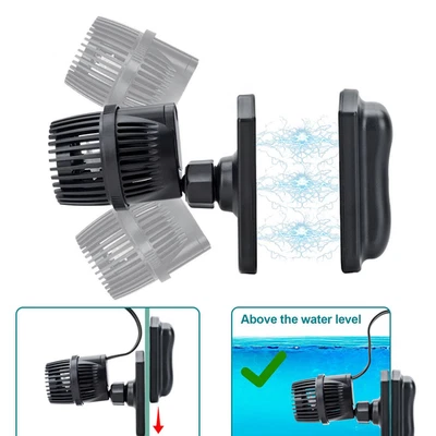 hygger Silent Wave Maker Eco-Friend Fish Tank Wave Pump for Aquarium Tank