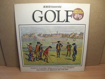 Golf   Famous Players Personalities and Events 1971 LP BBC REC 69M