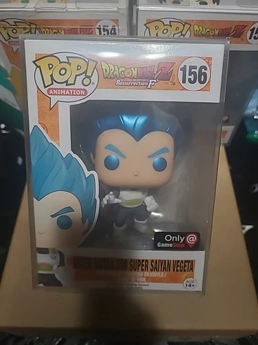 Funko Pop Dragon Ball Z Vegeta METALLIC VERSION GameStop Exclusive #156 MINT BOX