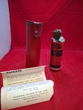 Vintage IDEAL Jet Fire Extinguisher 1960s Chrome in leather case with leaflet 3