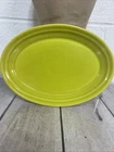 Fiesta / Fiestaware 9 5/8" Small Oval Platter --lemongrass